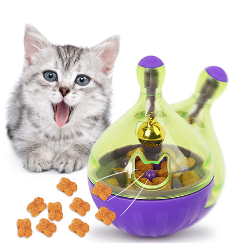 Interactive Treat Dispenser Cat Toy